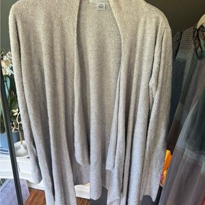 Barefoot Dreams Cozy Gray Cardigan